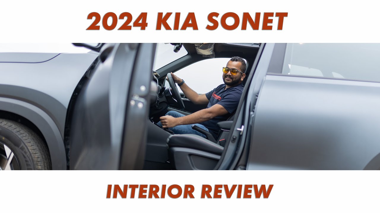 2024 Kia Sonet Interior Review l X-Line DCT Variant - YouTube
