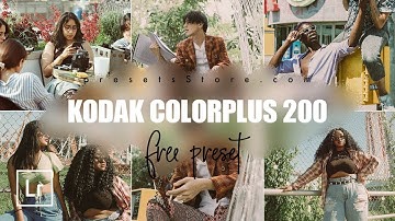 Kodak ColorPlus 200 Lightroom Presets | Free Download DNG | Photo Editing in Lightroom Mobile