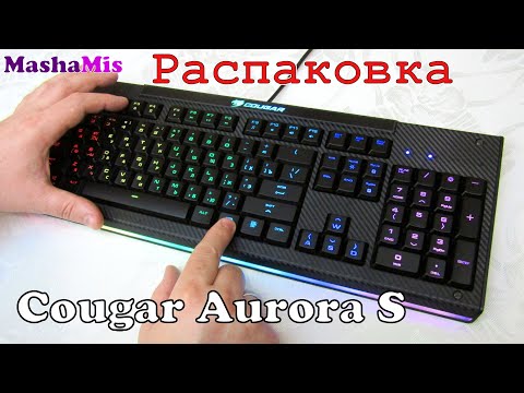 Обзор клавиатуры Cougar Aurora S из Rozetka Обзор клавиатуры Cougar Aurora S из Rozetka