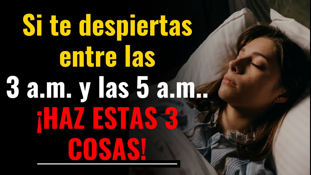 3 cosas poderosas que puedes hacer cuando Dios te despierta a las 3 a ...