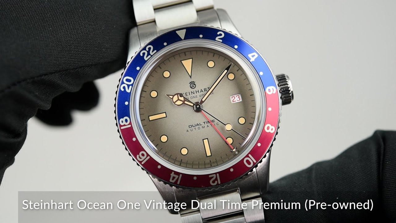 Steinhart Ocean One Vintage Dual Time Premium (Pre-owned)
