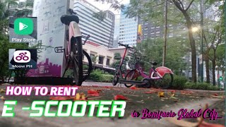 How to Rent E- Scooter and Bicycle in Bonifacio Global City screenshot 4