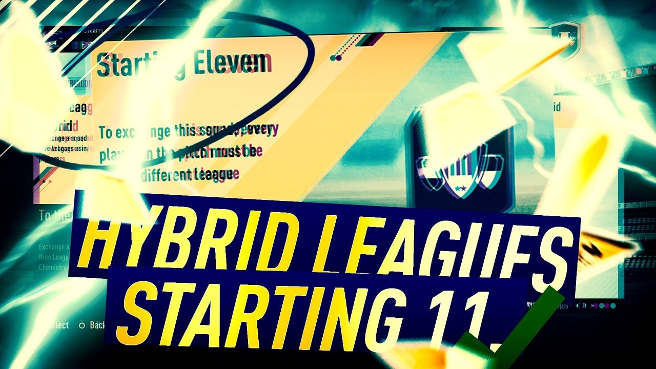 Hybrid Leagues - STARTING ELEVEN Cheapest Solution! | Squad Building Challenge Shortcuts | FIFA 17
