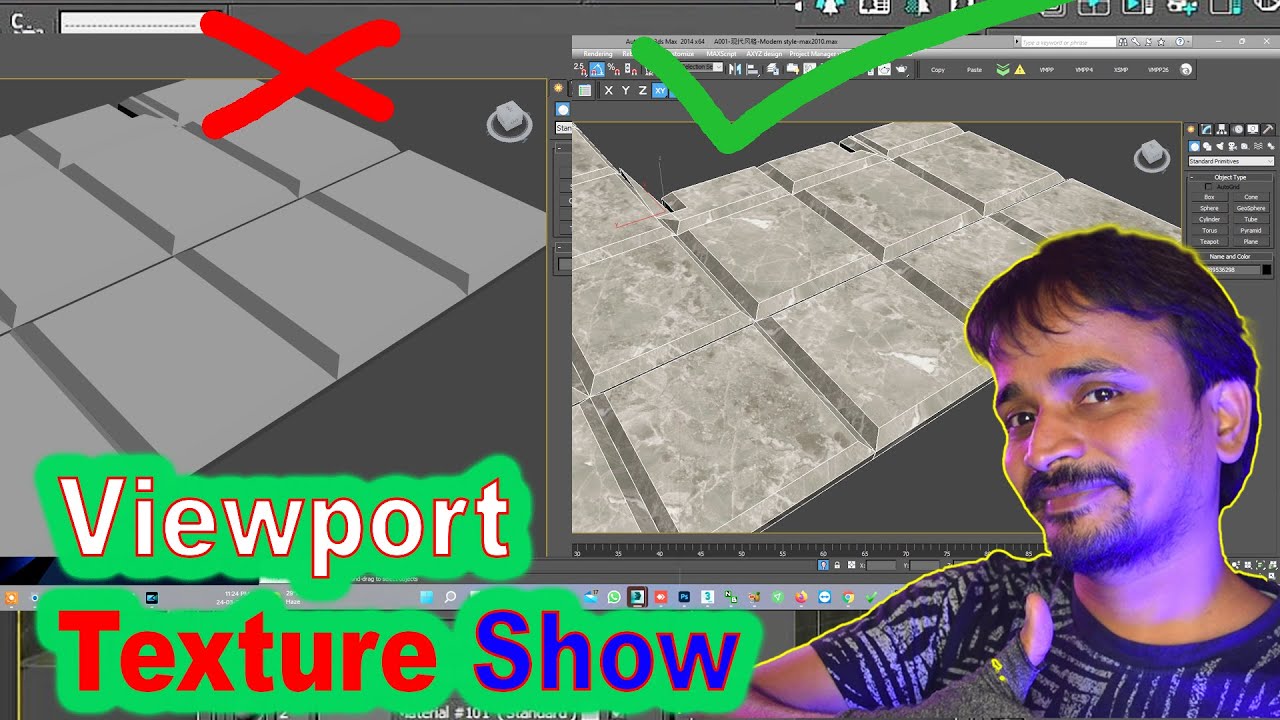 Textures dont show in viewport