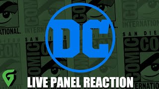 DC Comic Con Panel Live Reaction