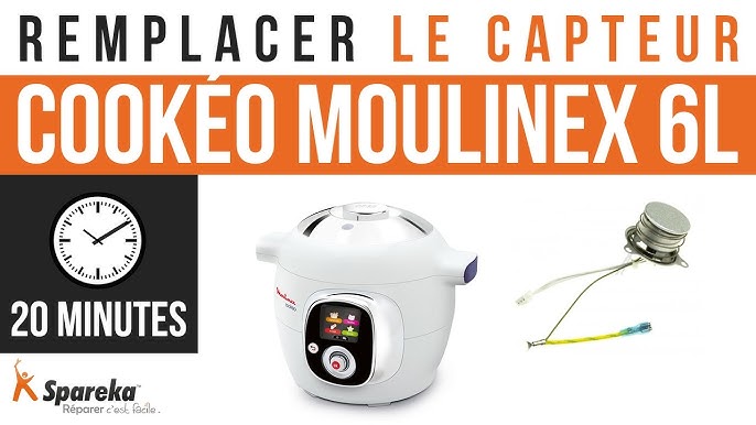 Comment changer le couvercle supérieur de votre Cookéo Moulinex ? 