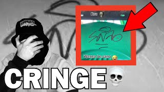 Reacting To Graffiti Cringe 7