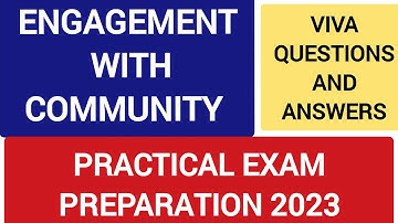 Engagement With Community Practical VIVA QUESTIONS 2023 |B.Ed Sem 3 Viva|Shyna Goyal