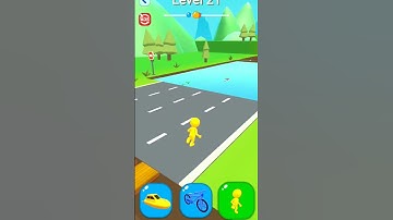 shape-shifting funny race gameplay new hyper casual games #gameplay #shorts #shapeshifting