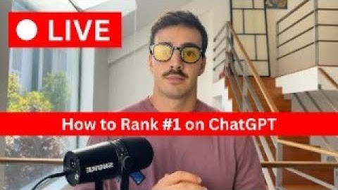 How to Rank #1 on ChatGPT in 2026 (Live)