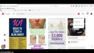 Using pinterest to make money online ...