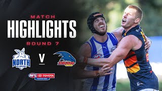 North Melbourne v Adelaide Highlights | Round 7, 2024 | AFL
