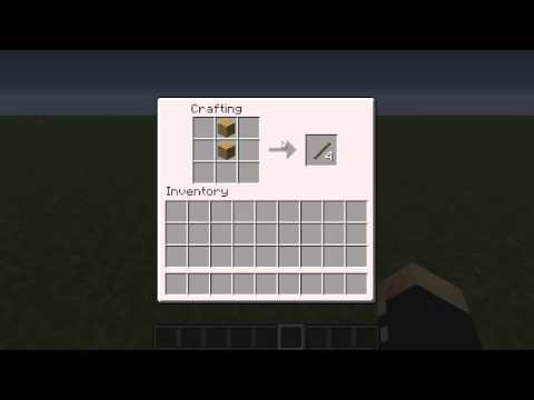 Video: How To Make A Stick In Minecraft