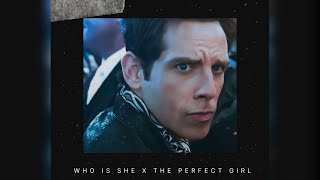 Who is she x The Perfect Girl (Zoolander Stare Song)