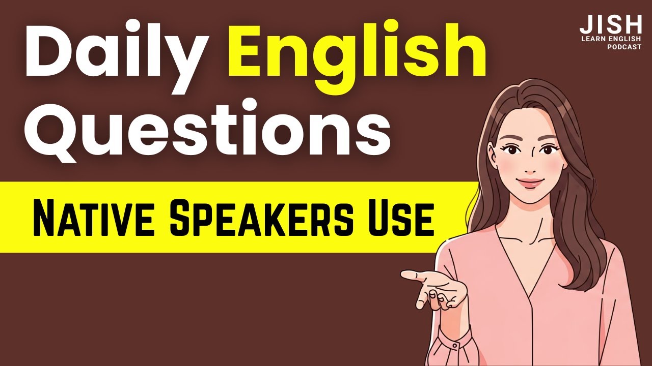 15 Two-Word Questions to Speak English Like a Native | English Podcast ...