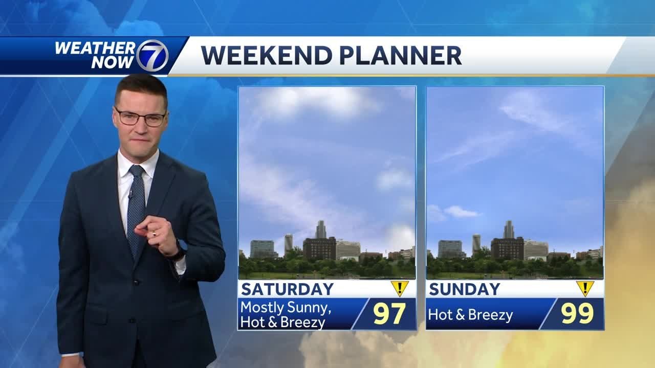 Heating up heading into the holiday weekend - YouTube