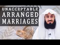 Unacceptable Arranged Marriages! IMPORTANT - Mufti Menk