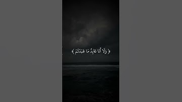 سورة الكافرون احمد العجمي