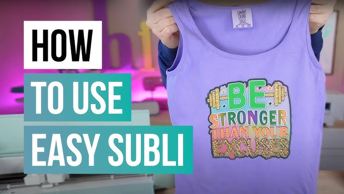 First Time Sublimating with #easysubli #learn #diy #moojemade #smallbu, Sublimation Printing