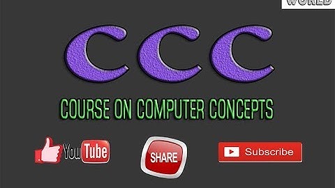 INTRODUCTION TO CCC - It