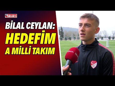 Beşiktaş'ın transfer etmek istediği Bilal Ceylan: Hedefim A Milli Takım