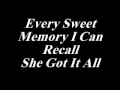 Kenny Chesney - She's Got It All *Lyrics*