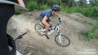 Colli euganei Test bike with dh Gt Fury elite 2015