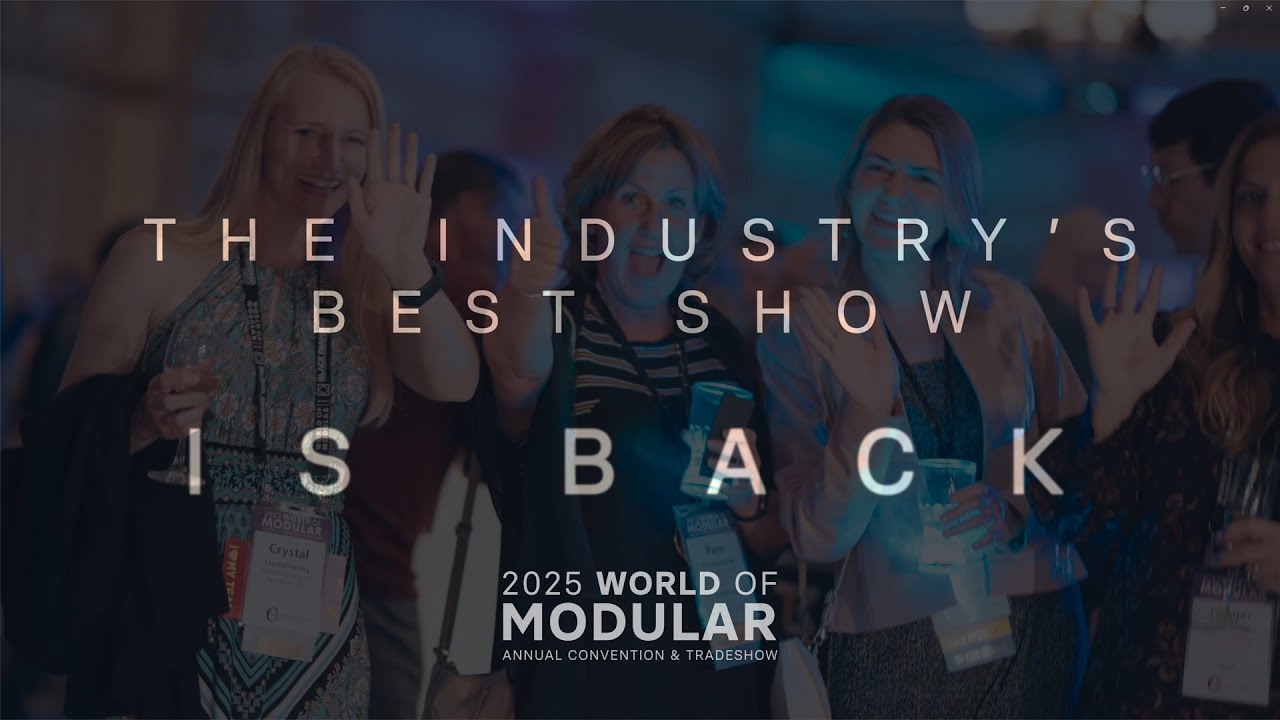 The 2025 World of Modular Returns to Las Vegas, April 7-10! - YouTube