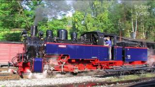 Aquarius C dampft im Erzgebirge  Dampflok  steam train  Zug