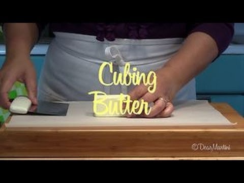 How to Cube Butter