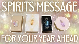 (IMPORTANT) Spirits Message for Your Year Ahead 𓆃 • PICK A CARD •