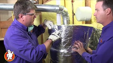 How to install the Frost King Water Heater Insulation Blanket