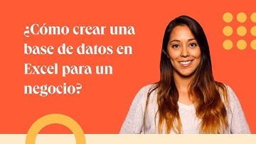 Cómo crear una base de datos en Excel para tu negocio