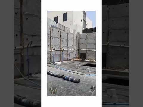 سحب المياه الجوفية ودفعها الى الاماكن المصرح لها عن طريق عمل شبكة مواسير لسحب ونقل المياه بعيدآ