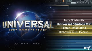 Jerry Goldsmith - Universal Studios Opening (2012 Brian Tyler arr.) | Orchestral MIDI Mockup