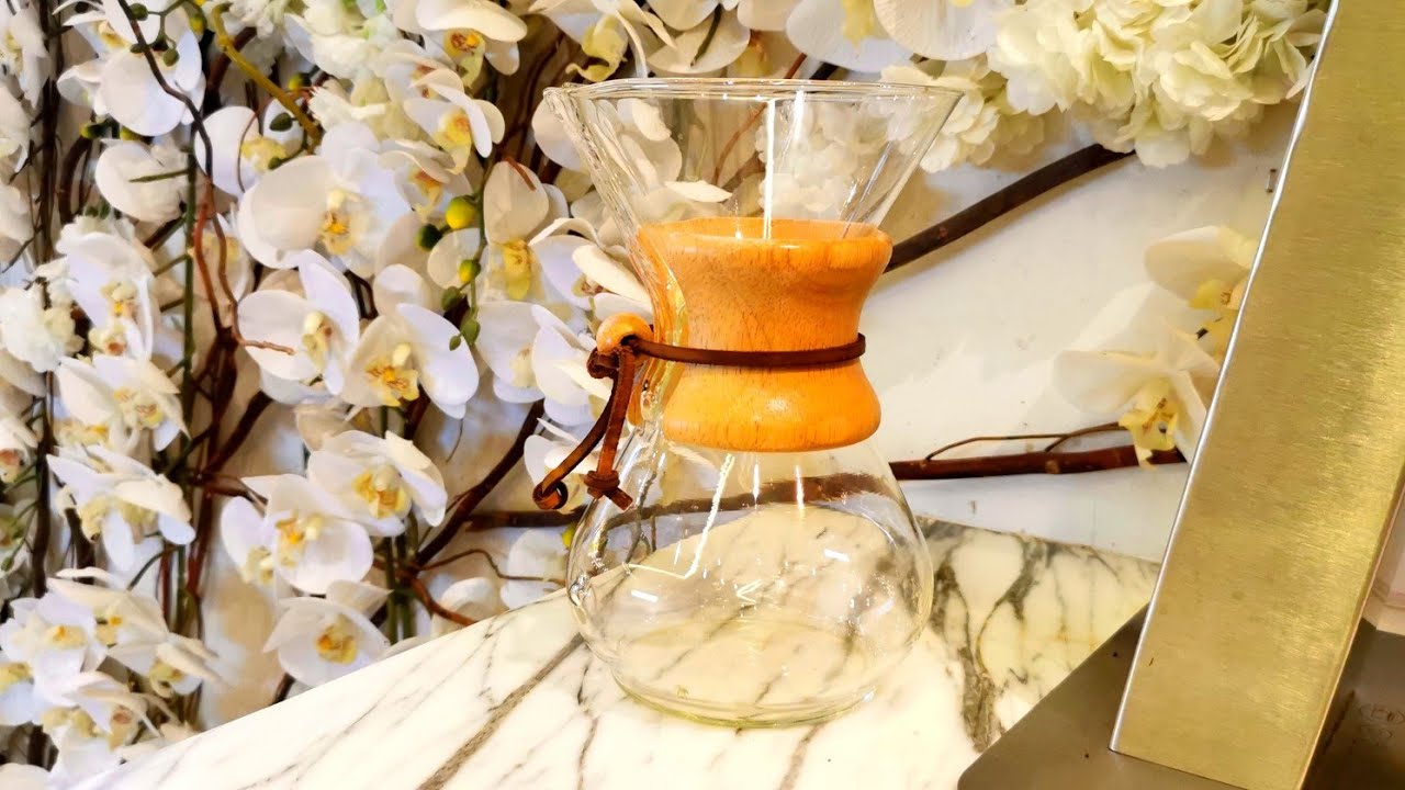 Make Chemex Ice Coffee Step by step Coffee Recipe ☕ YouTube