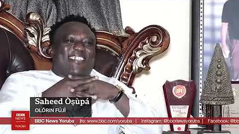 KING SAHEED OSUPA WITH BBC YORUBA NEWS SAYS K1 IS SELFISH LEADER