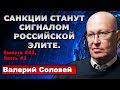 Валерий Соловей: Санкции станут сигналом российской элите.