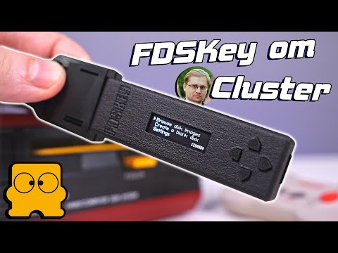 видео: FDSKey - эмулятор привода Famicom Disk System от Cluster