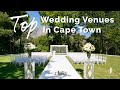 Top Wedding Venues in Cape Town According to Wedding Planners | Pink Book