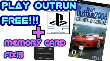 How to download Outrun 2006 on the Psp + Save File Fix!