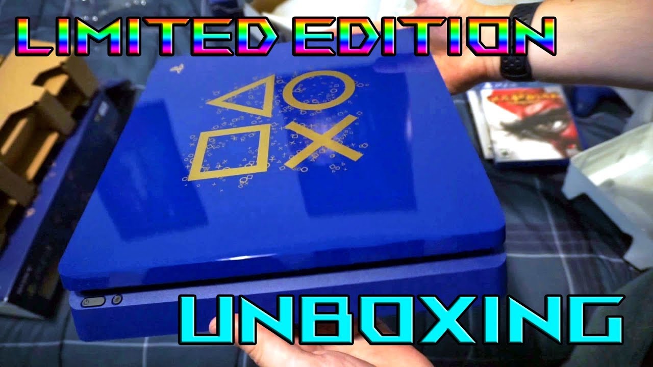 WWII LIMITED EDITION CONSOLE UNBOXING (PS4 1Tb Slim) Call of Duty WW2  Gameplay 