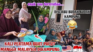 Download lagu PERTAMA KALI MASAK MERTUA DAN JIRAN KETAGIH😭 PULUT MANGGA MALAYSIA