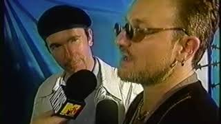 RTE News: Bono/Edge attend Amnesty International party at The Kitchen