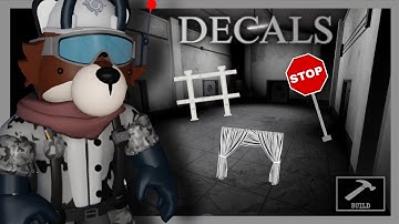 16 decals IDs you can use in your maps in piggy build mode | Roblox