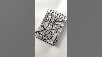 Zentangle pattern || Zentangle art #zentangleart #zentangle