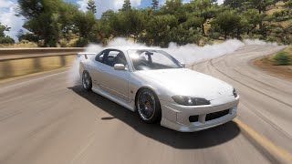 【FH5】Forza Horizon 5 シルビア S15でドリフト (再チューニング)