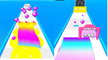 Canvas run🌈🌪🌶 - New update all level gameplay android iOS level 1-5