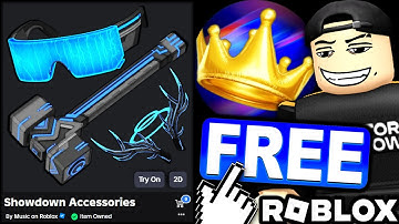 EVENT! HOW TO GET Showdown Shades, Hammer & Antlers! (ROBLOX Creator Showdown LIVE Event)