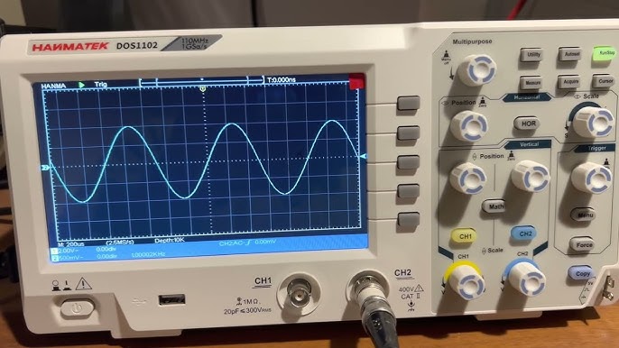 Oscilloscope Numérique Portatif Ho52 50m, Multimètre À Bande